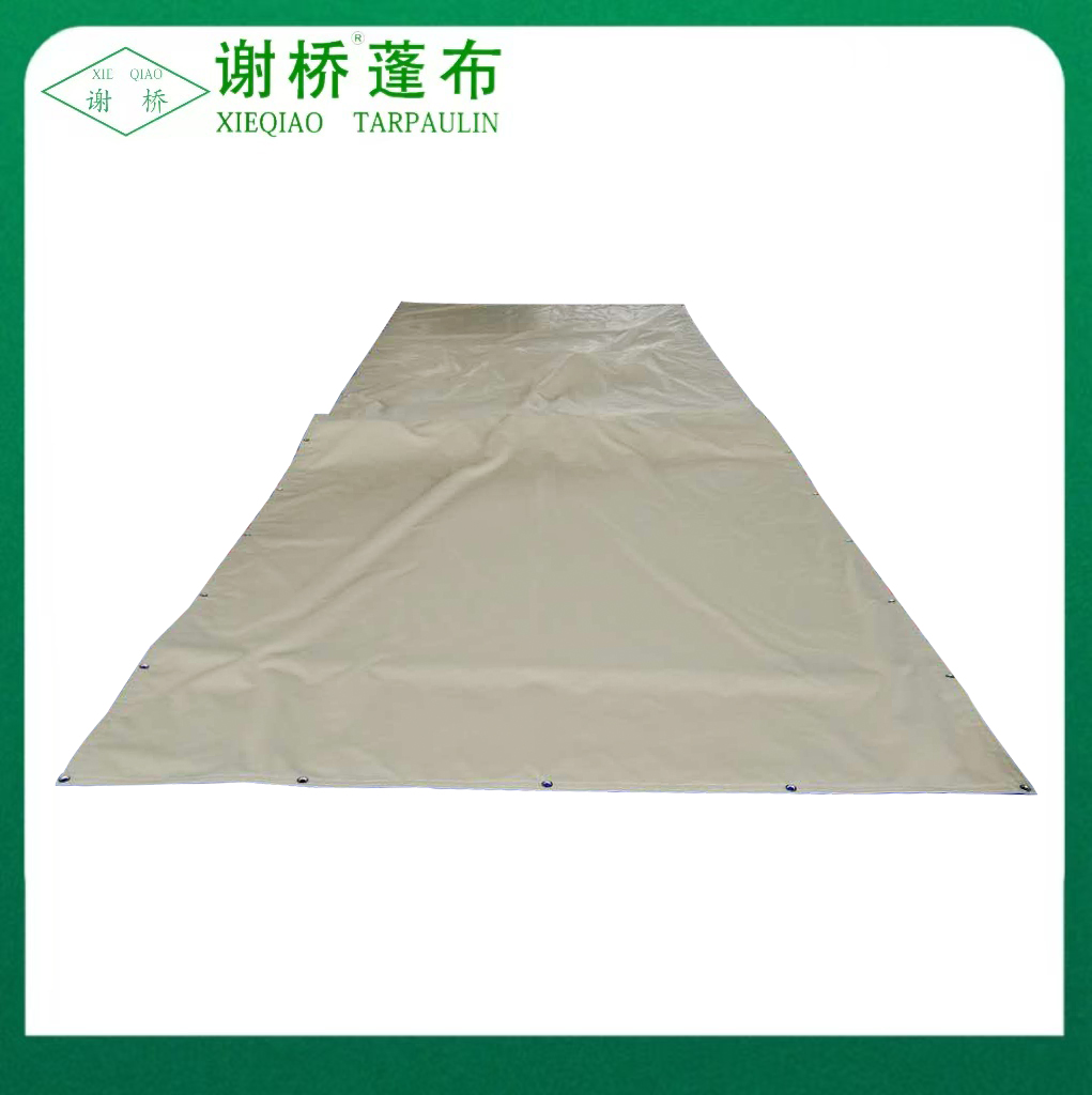 Gul vinyl vanntett presenning 8 "× 25"