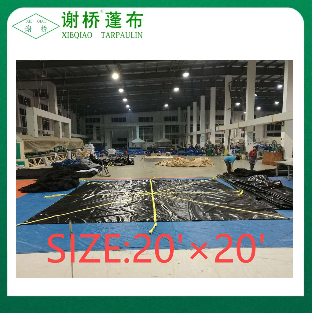 20 "x20" rusk som løfter tarps