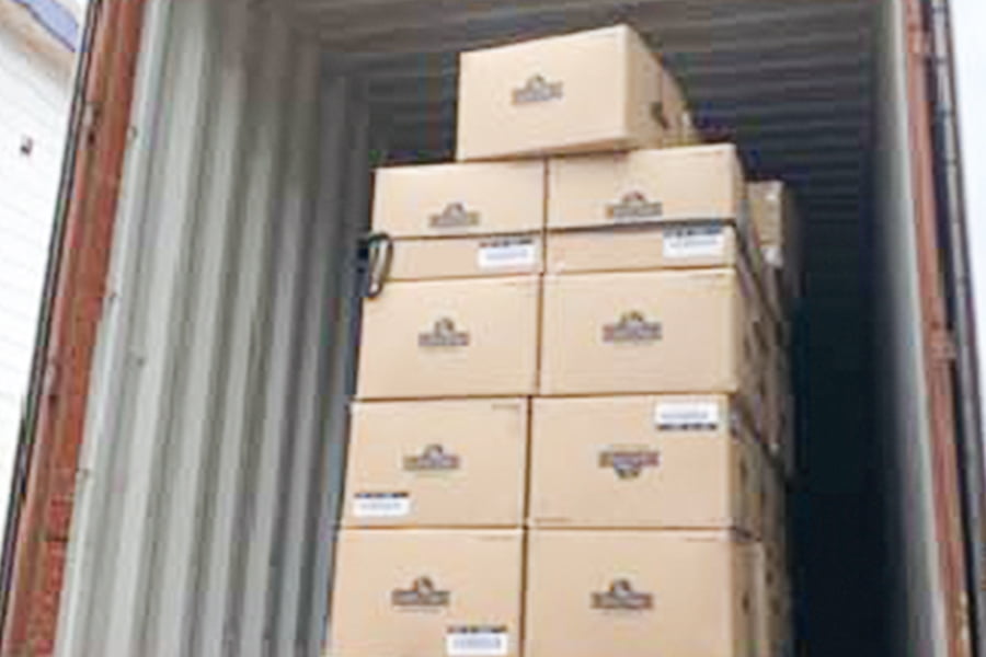 Laster container